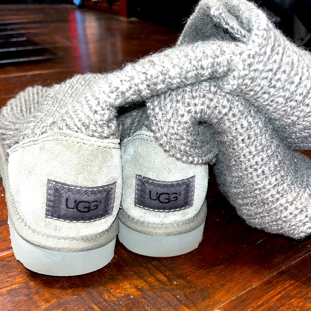 Grey Ugg boots size 8.5
